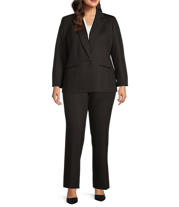 WynneLayers Rib Lapel Jacket with Front Pockets - 20266799