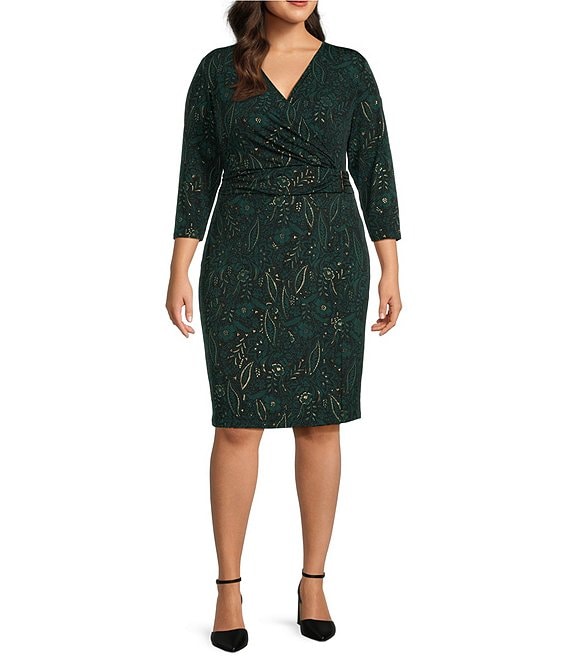 Kasper plus size dresses hotsell