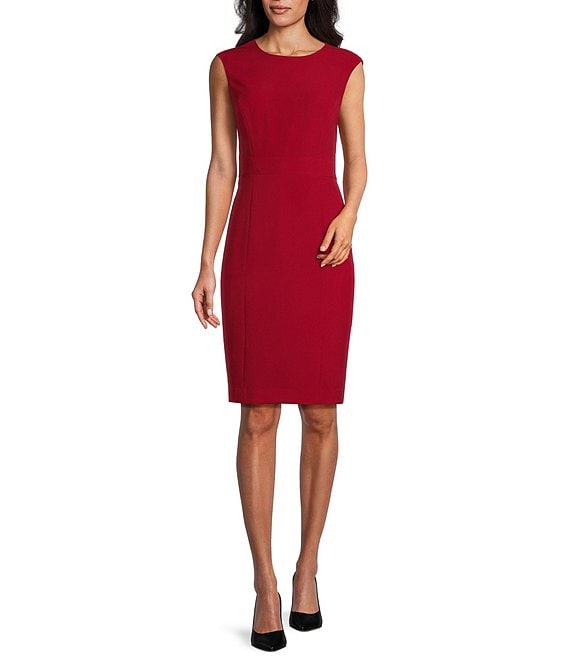 Kasper 2025 red dress