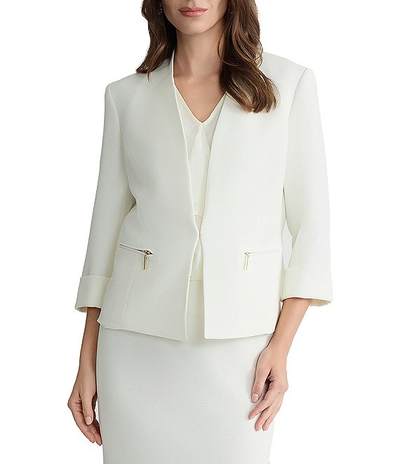 Kasper Zip Pocket Hook Front Jacket