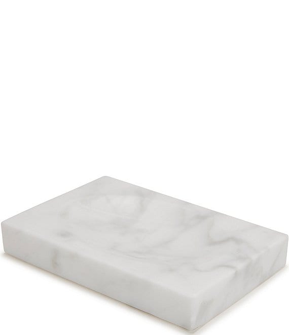 Color:White - Image 1 - Marmol Marble Soap Dish
