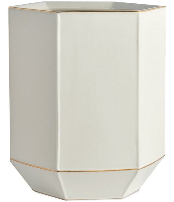 Color:White - Image 1 - St. Honore Wastebasket