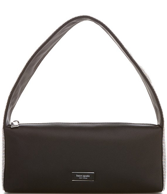 KATE SPADE Small Black Leather Satchel Bag J183 | Leather satchel bag, Black  leather satchel, Leather satchel