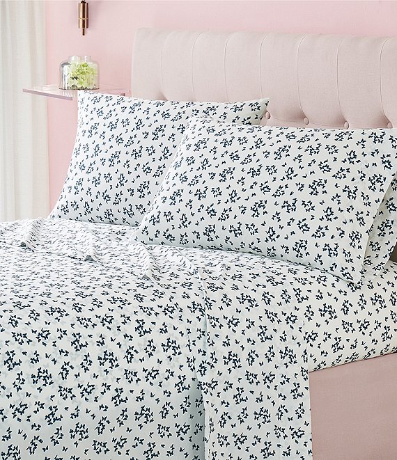 kate spade new york Butterfly Clusters Percale Sheet Set | Dillard's