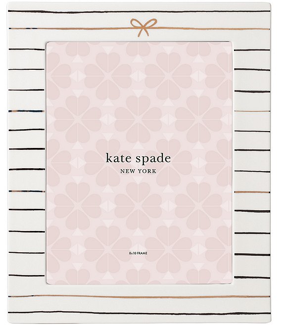 kate spade new york Charmed Life Silver and Gold Stripes 8