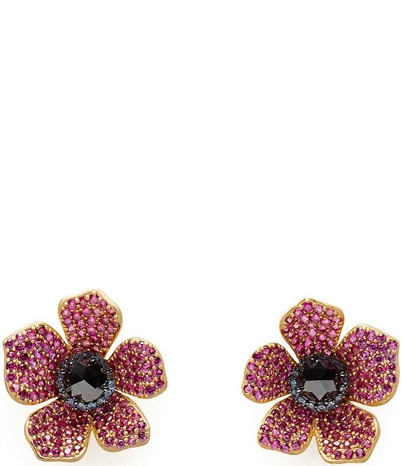 Kate spade new york crystal flower stud earrings online