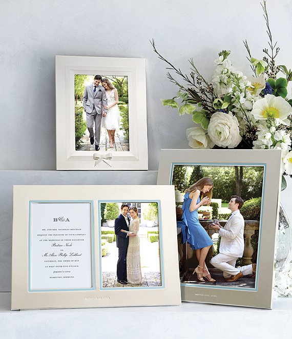 Kate Spade New York Darling Point Mr Mrs Wedding Picture Frame