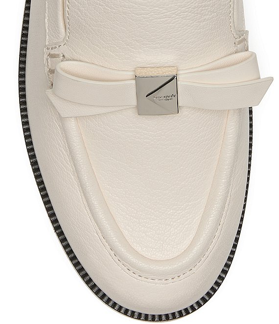 kate spade new york Deco Bow Leather Loafers | Dillard's