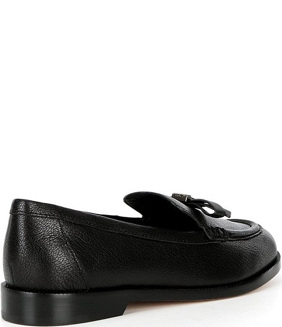kate spade new york Deco Bow Leather Loafers | Dillard