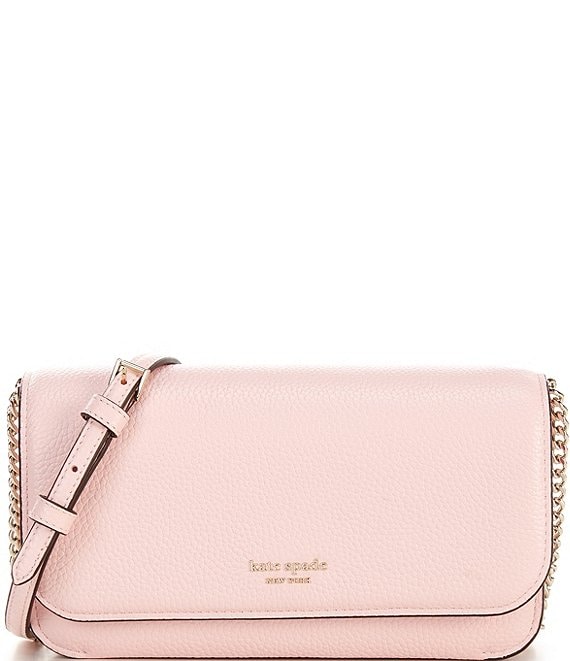 Kate Spade New York Pink Leather Wristlet Wallet Clutch Pouch