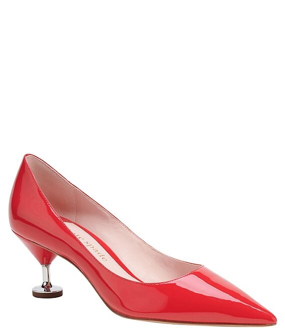 Kate spade patent 2025 leather pumps