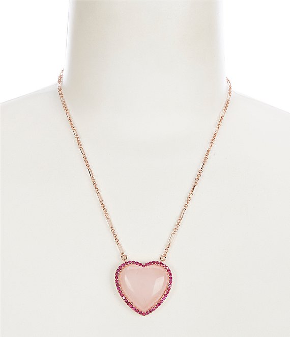 kate spade new york Hearts Of Hearts Short Pendant Necklace | Dillard's