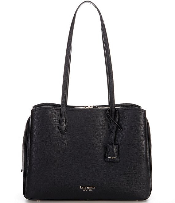 Kate Spade Patent Leather Handbag in Black | Patent leather handbags,  Leather shoulder handbags, Handbag