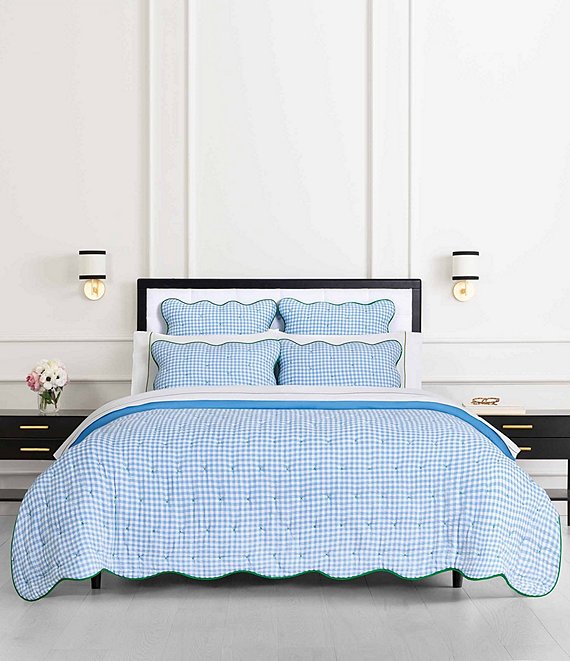 kate spade new york Joyful Gingham Reversible Quilt Bedding Mini Set