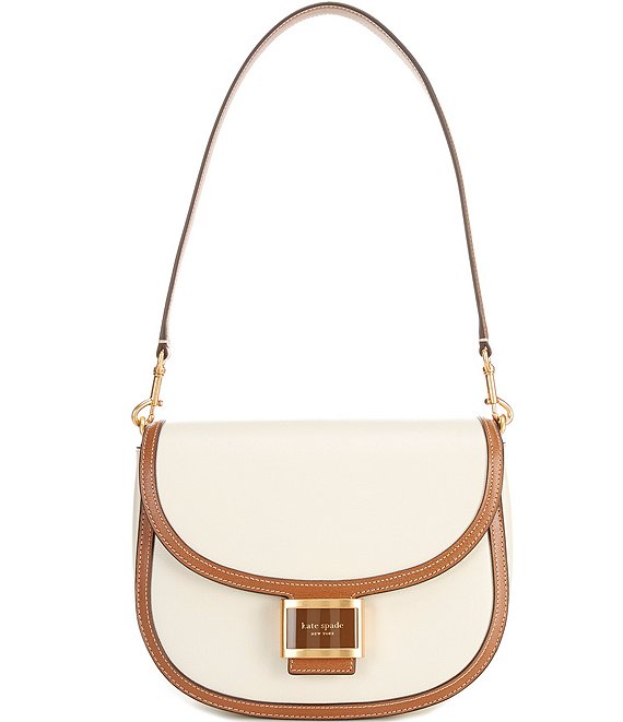 kate spade new york Katy Colorblocked Textured Pebble Leather Convertible Saddle Crossbody Bag Dillard s