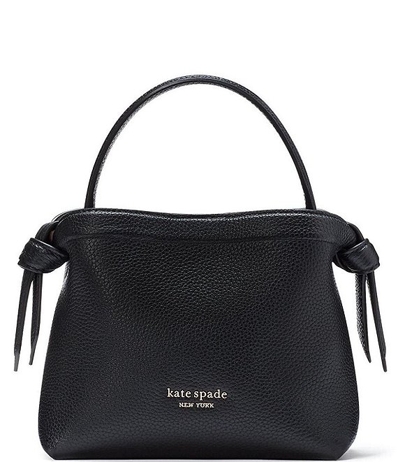 Leather satchel Kate Spade Black in Leather - 41419573