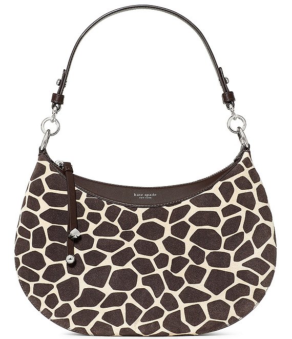 kate spade new york Liv Giraffe Suede Shoulder Bag