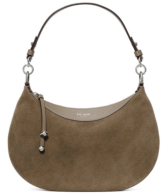 kate spade new york Liv Suede Saddle Shoulder Bag