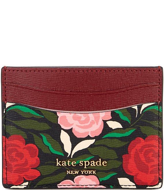 kate spade new york Morgan Rose Garden Credit Card Holder | Dillard's