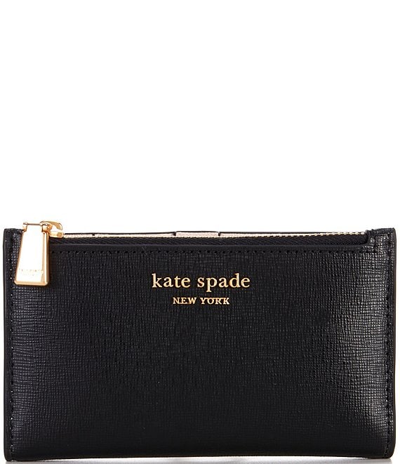 kate spade new york small bifold bicolor leather wallet