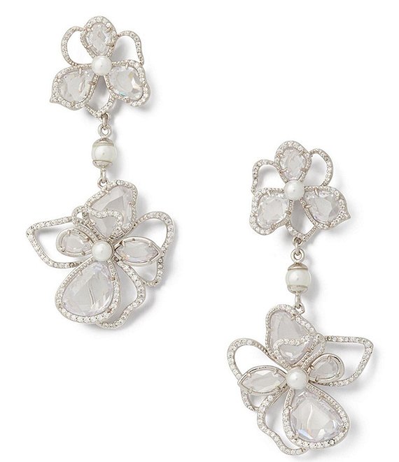 Kate Spade White Flower Earrings 2024 | www.lecompte.net