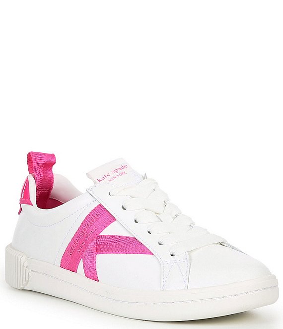 kate spade new york Signature Leather Sneakers Dillard s