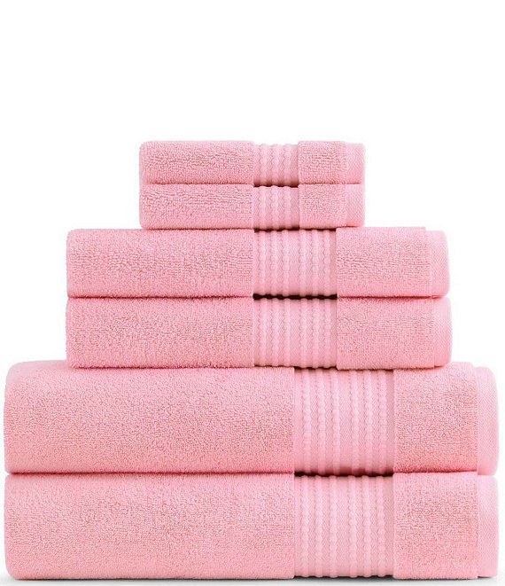 kate spade new york Solid Dot Dobby Zero Twist Cotton Bath Towels