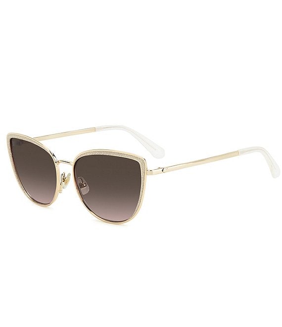 Kate Spade Amberlynn 57mm Brown Square Frame Sunglasses - ShopHQ.com
