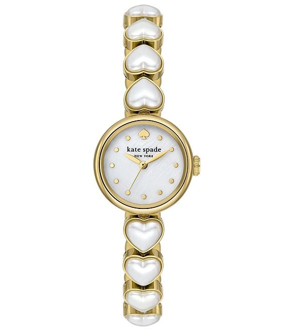 kate spade new york Women s Monroe Heart Quartz Analog Stainless