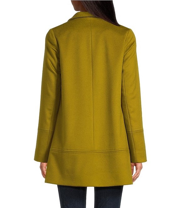 Katherine Kelly Pure Wool Stand Collar Coat | Dillard's