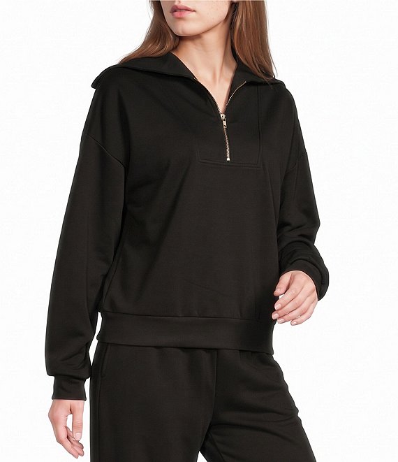 KATYDID Quarter Zip Long Sleeve Pullover