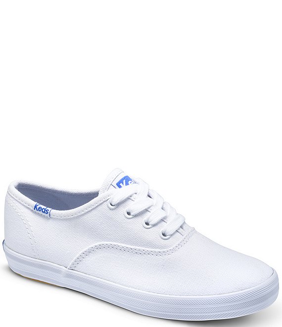 Keds Girls' Champion Canvas Sneakers 