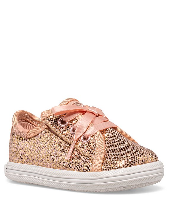 Toddler Girls Perforated Glitter Heart Slip On Sneakers | The Children's  Place - WHITE