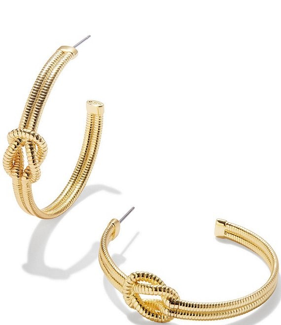 Dillards gold sale hoop earrings