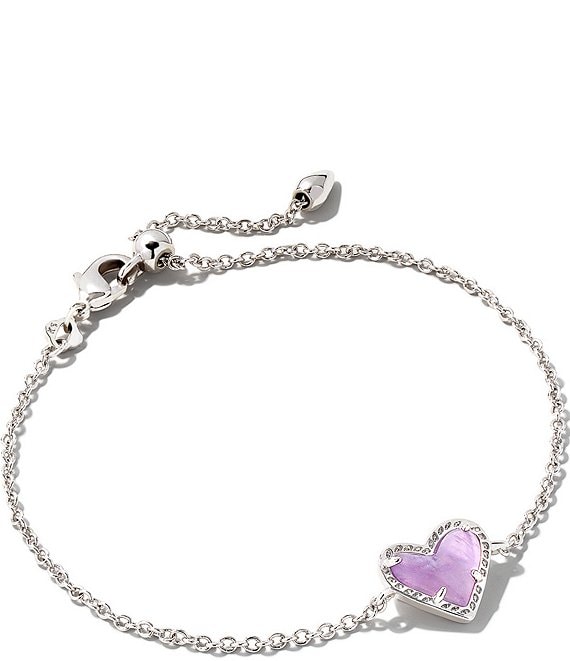 kendra scott ari heart bracelet