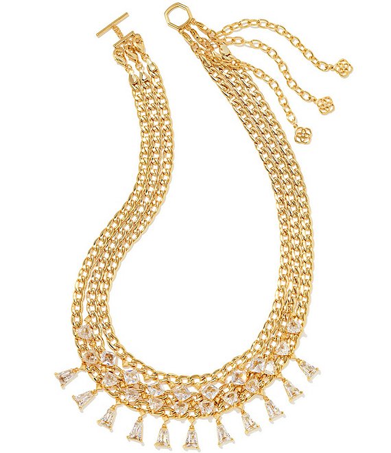 Amazon.com: Kendra Scott Kenzie Statement Necklace for Women, Fashion  Jewelry, 14k Gold-Plated, Aqua Illusion : Clothing, Shoes & Jewelry