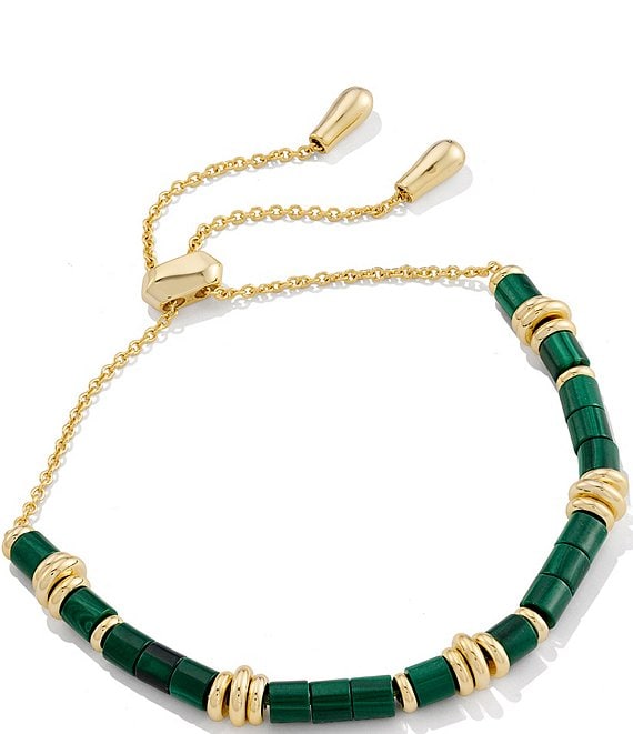 Kendra Scott Bree Beaded Delicate Chain Line Bracelet
