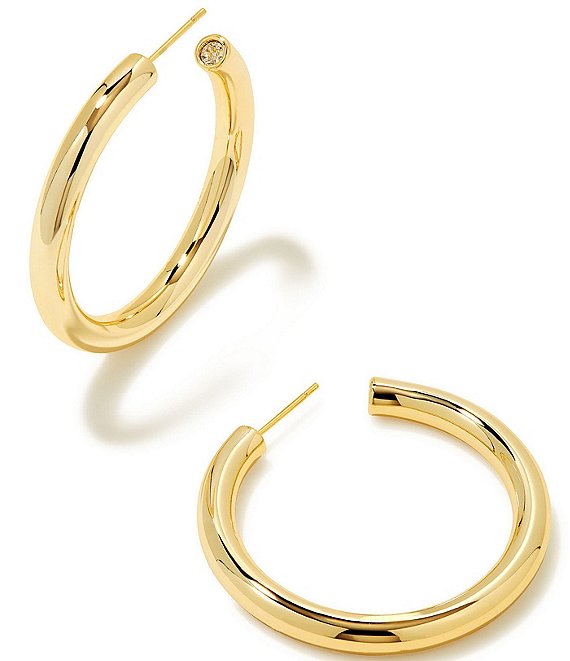 Kendra Scott Colette Large Hoop Earrings | Dillard's