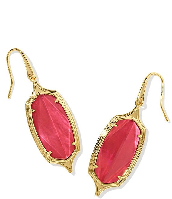 Kendra Scott Dani Stepped Frame Drop Earrings