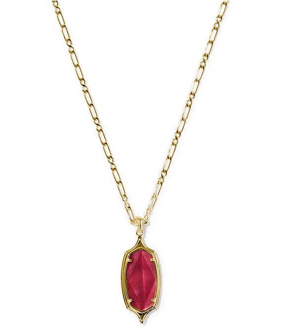 Kendra Scott Dani Stepped Frame Long Pendant Necklace