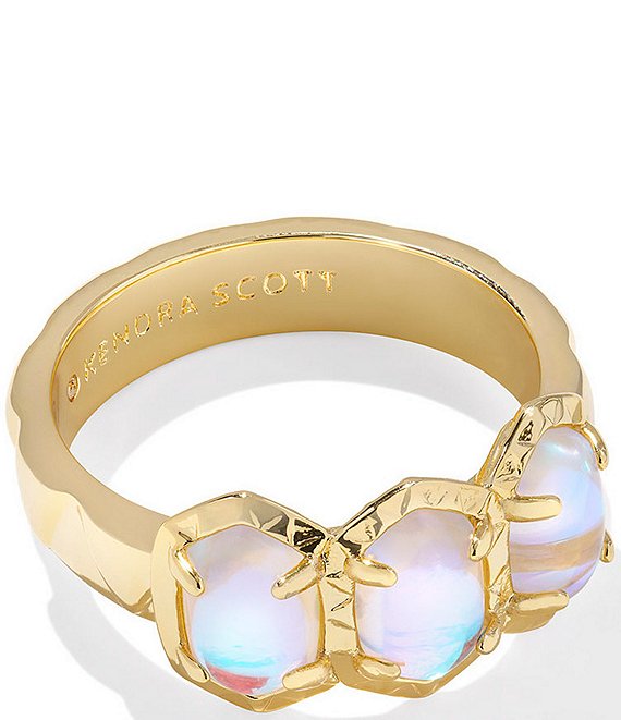 Kendra Scott Daphne Gold Band Ring, Gold Multi - Image 1