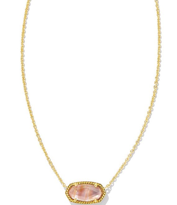 Adrienna Paperclip Chain Necklace in 14k Yellow Gold | Kendra Scott
