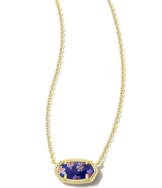 Kendra Scott Elisa Gold Pendant Necklace | Dillard's
