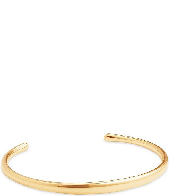 Amazon.com: Minimalist 18K Gold Brushed Thin Cuff Bangle Bracelet for Women  Adjustable Open Oval Cuffs Dainty Stacking Layered Loop Bangle Jewelry:  Clothing, Shoes & Jewelry