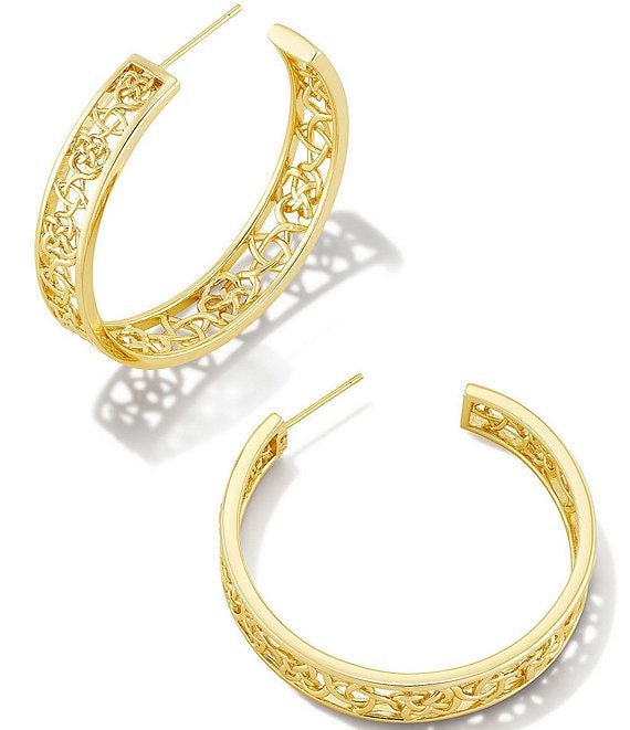 Kendra scott hoop earrings with clearance stars