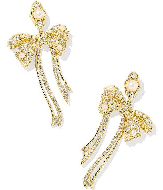 Kendra Scott Krista Bow Drop Earrings
