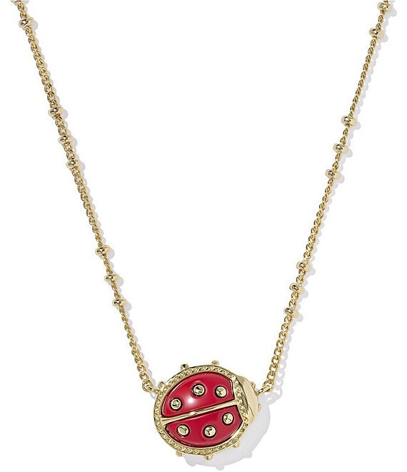 Kendra Scott Ladybug Short Pendant Necklace