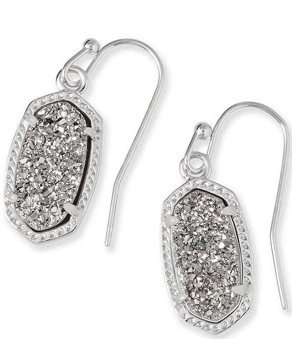 Kendra Scott Lee Silver Drop Earrings | Dillard's