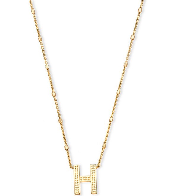 Kendra Scott Initial Pendant Necklace | Dillard's