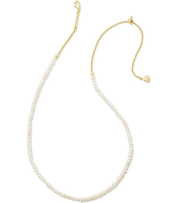 Kendra Scott Lolo Pearl Strand Collar Necklace | Dillard's